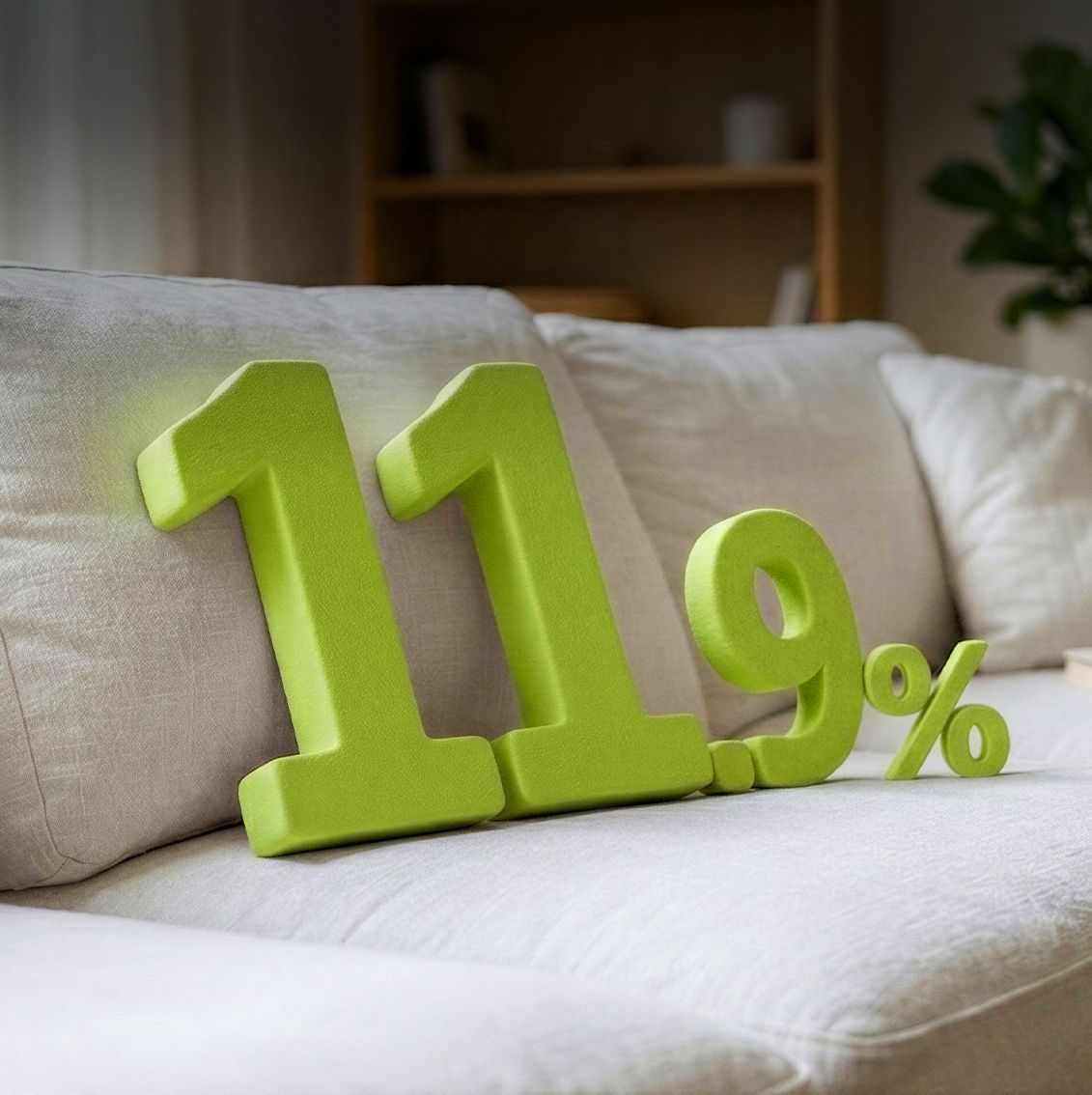 Ипотека 11,9%