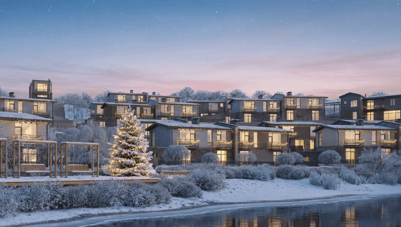 Дуплексы Отрада на реке