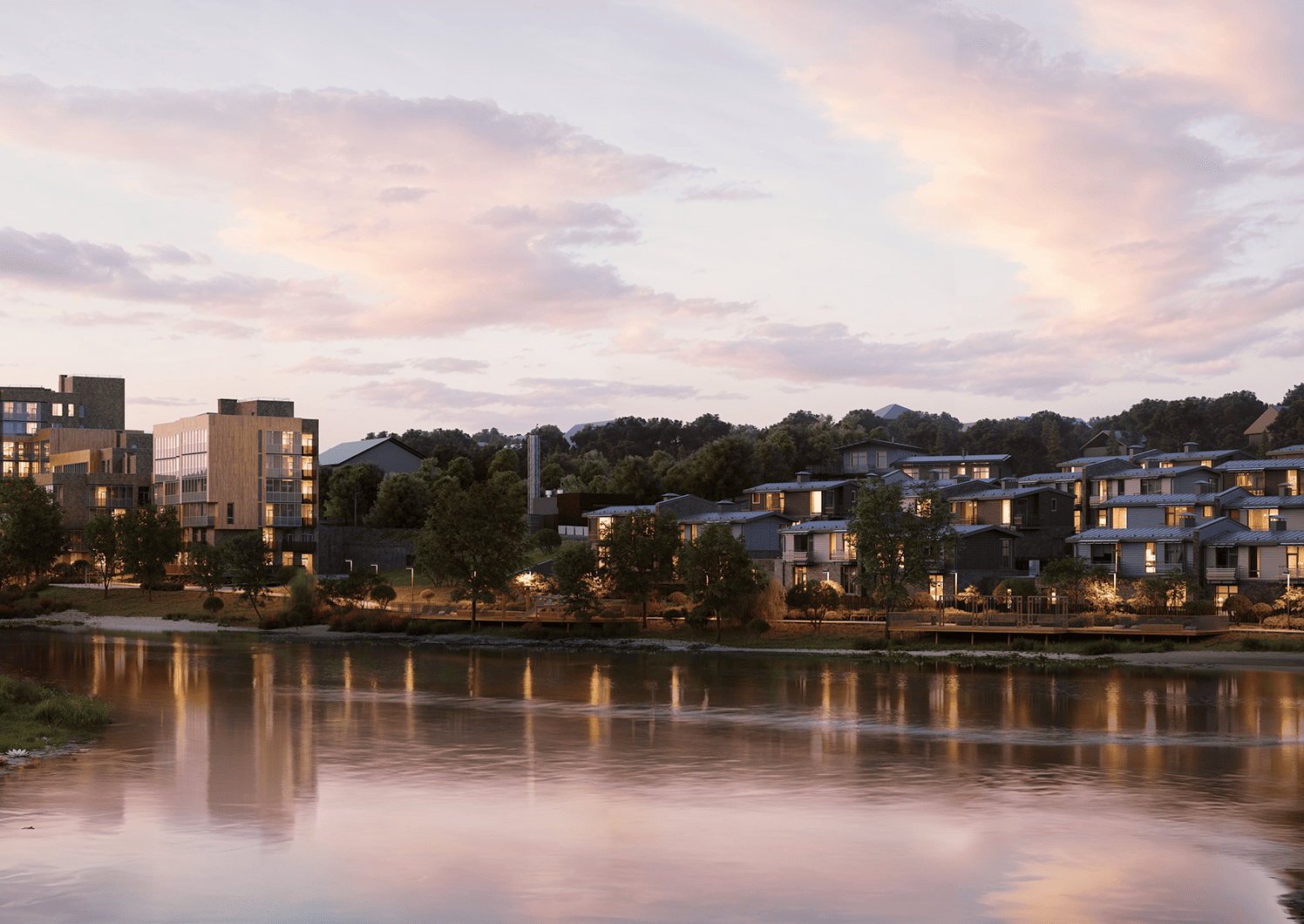 Дуплексы Отрада на реке